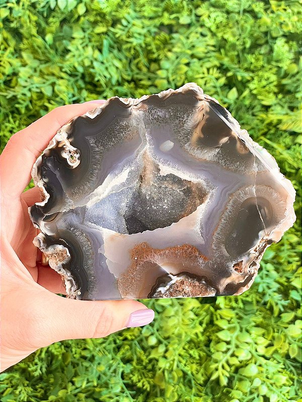 Geodo de Ágata GA778 761g - Pedra da Sorte