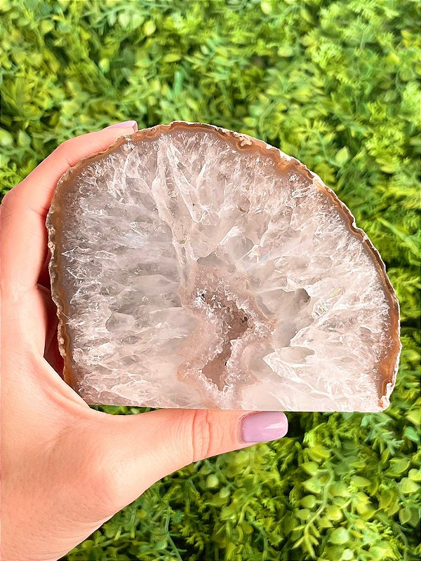 Geodo de Ágata GA806 815g - Pedra da Sorte