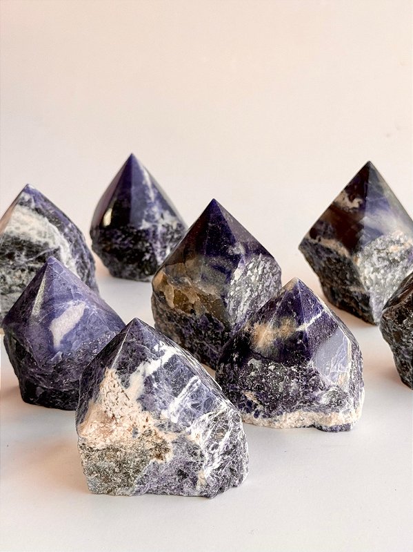 Ponta Geradora de Sodalita - Direcionamento, Clareza Mental, Decisões, Discernimento