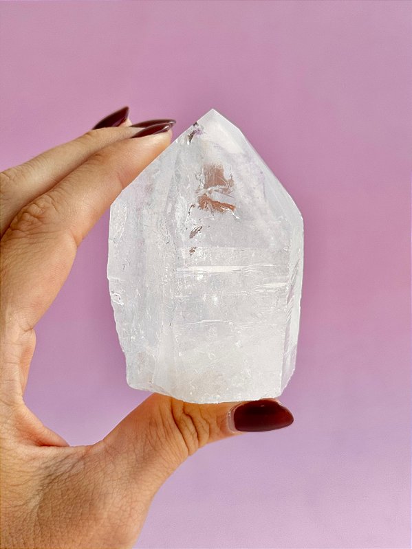 Ponta Geradora de Quartzo Cristal - Purificação, Energização e Intensificador