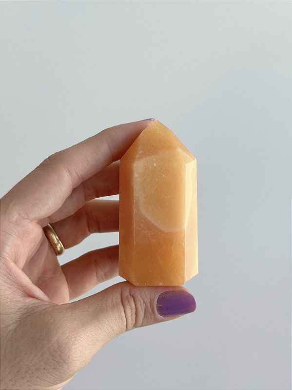 Ponta de Calcita Amarela - Movimento, Realizações, Alegria e Entusiasmo