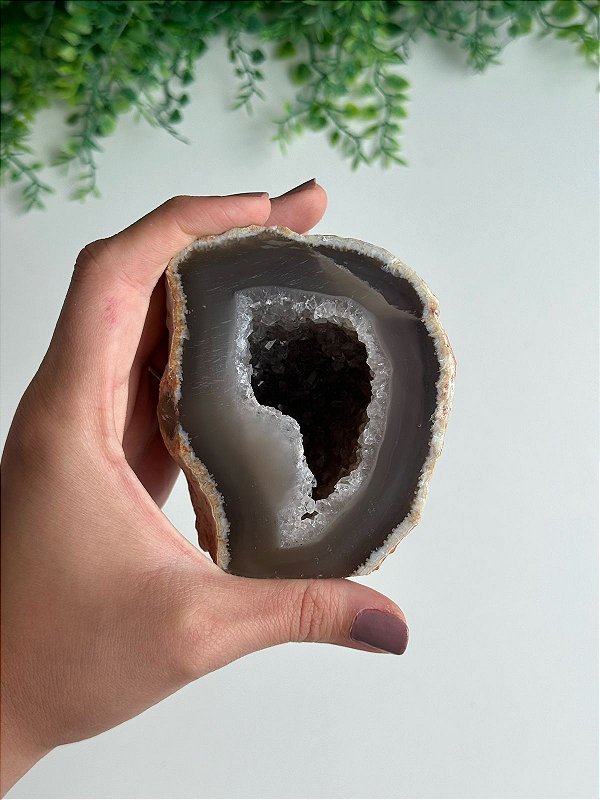 Geodo de Ágata GA855 570g - Pedra da Sorte