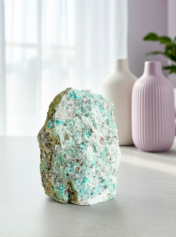 Amazonita - Base Serrada - Antiestresse, Adaptação a Mudanças, Melhora os Estudos