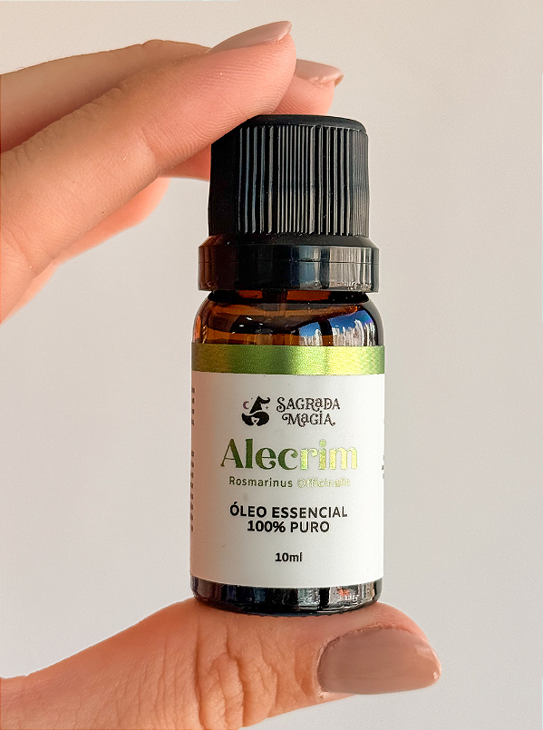Óleo Essencial de Alecrim - Disposição; Alegria; Ação Anti-inflamatório; Estimula Memória