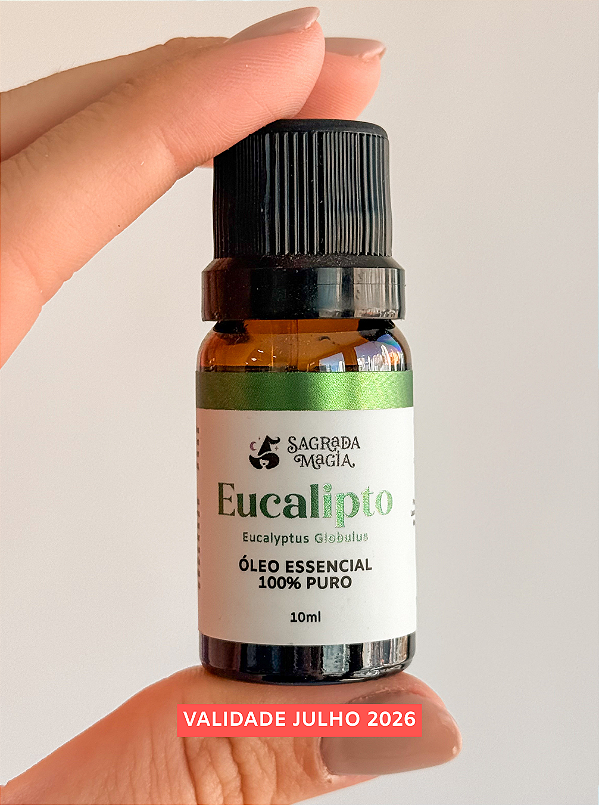 Óleo Essencial de Eucalipto - Relaxante, Descongestionante e Analgésico