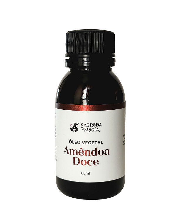 Óleo Vegetal Carreador de Amêndoa Doce - Diluição de Óleos Essenciais, Hidratação e Nutrição da Pele