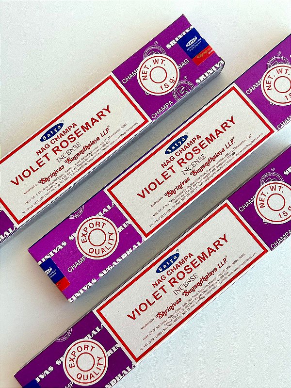 Incenso Satya - Violet Rosemary
