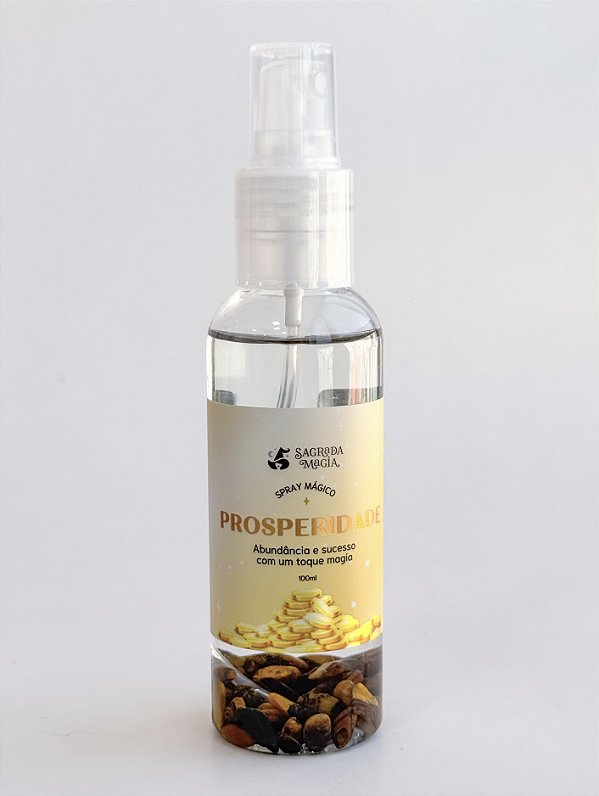 Spray Mágico Prosperidade - Abundância e Sucesso com um Toque de Magia
