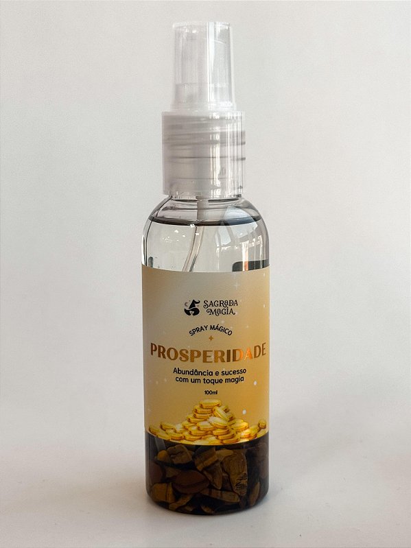 Spray Mágico Prosperidade - Abundância e Sucesso com um Toque de Magia