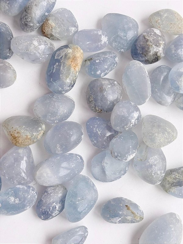 Celestita Rolada Mini - Realização de Sonhos e Conexão com Anjos da Guarda