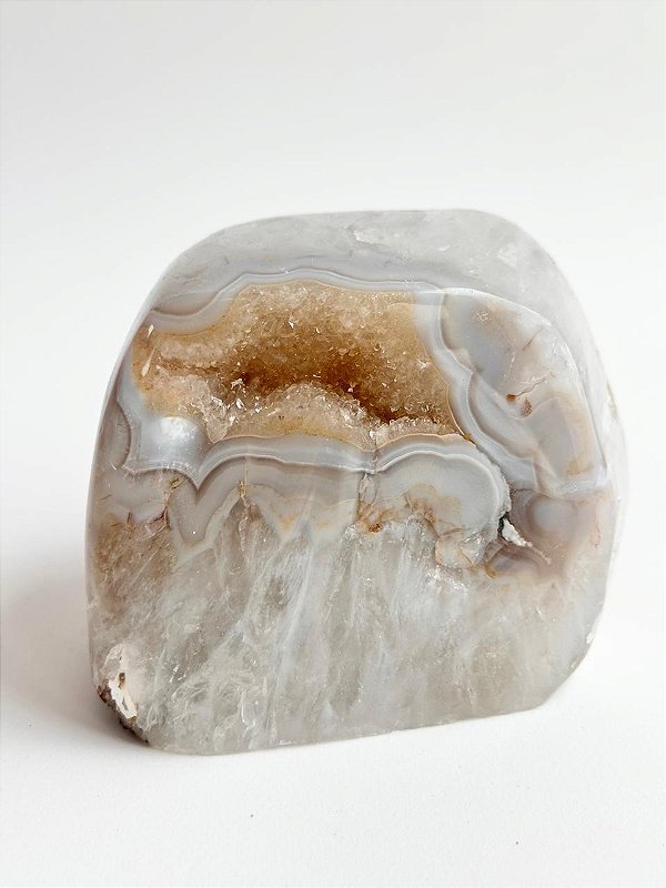 Geodo de Ágata GGA04 892g - Pedra da Sorte