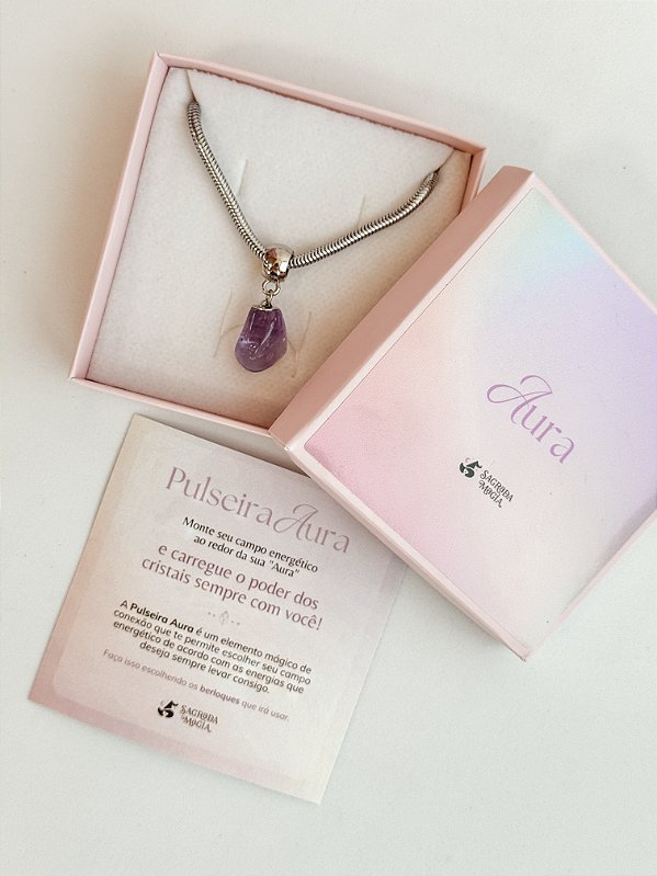 Pulseira para Berloques Aura - Decore como Desejar