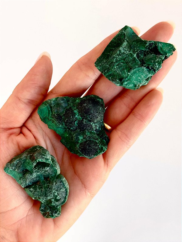 Malaquita Bruta - Pedra da Vitalidade e Beleza