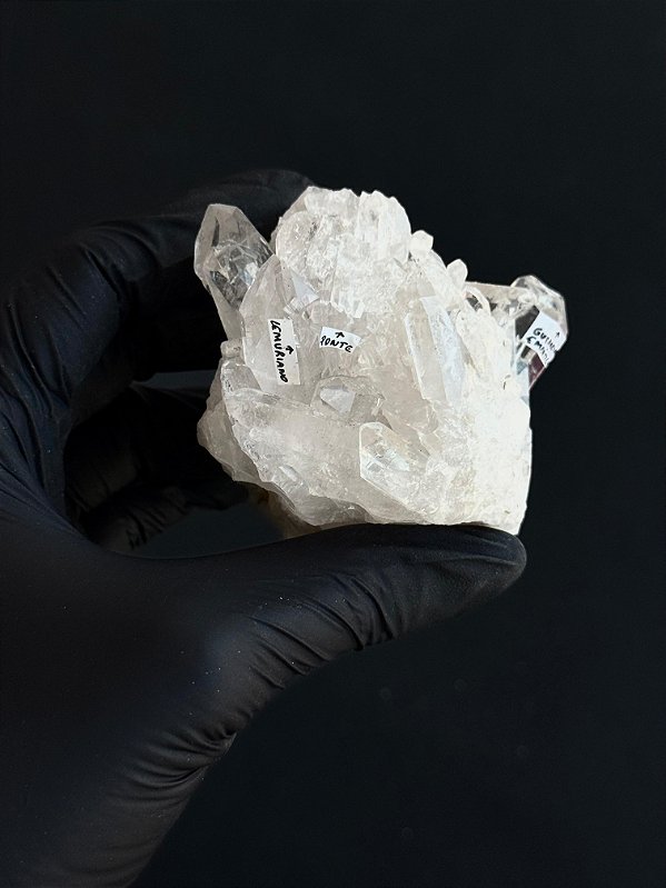 Drusa de Cristal com Mestrias - RARO - Peça Única DRMESTRIA66