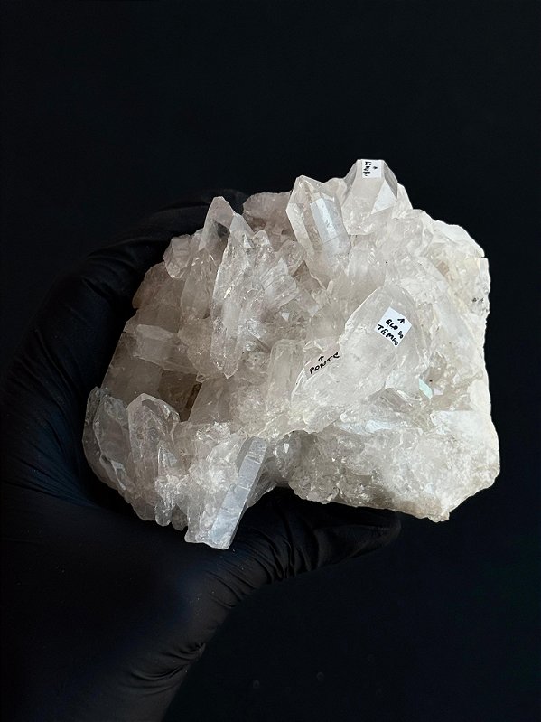 Drusa de Cristal com Mestrias - RARO - Peça Única DRMESTRIA70