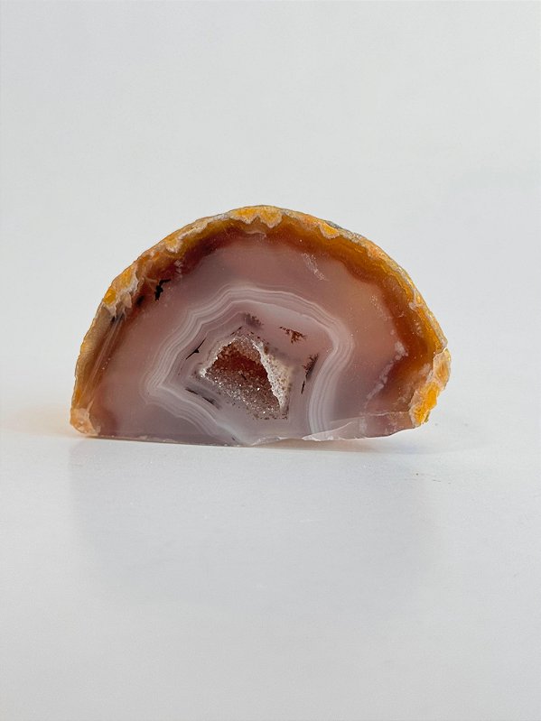 Geodo de Ágata GGA109 - 112g - Pedra da Sorte