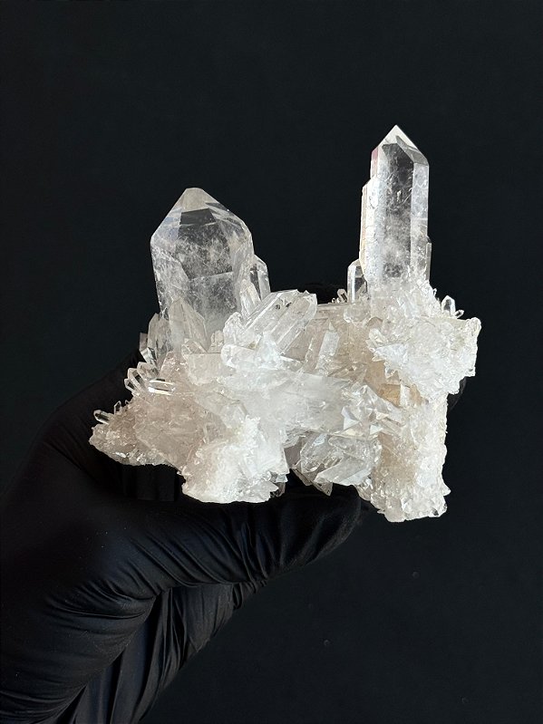 Drusa de Cristal com Mestrias - RARO - Peça Única DRMESTRIA85