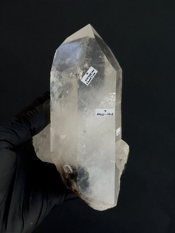 Ponta de Cristal com Mestrias - RARO - Peça Única CRIS154