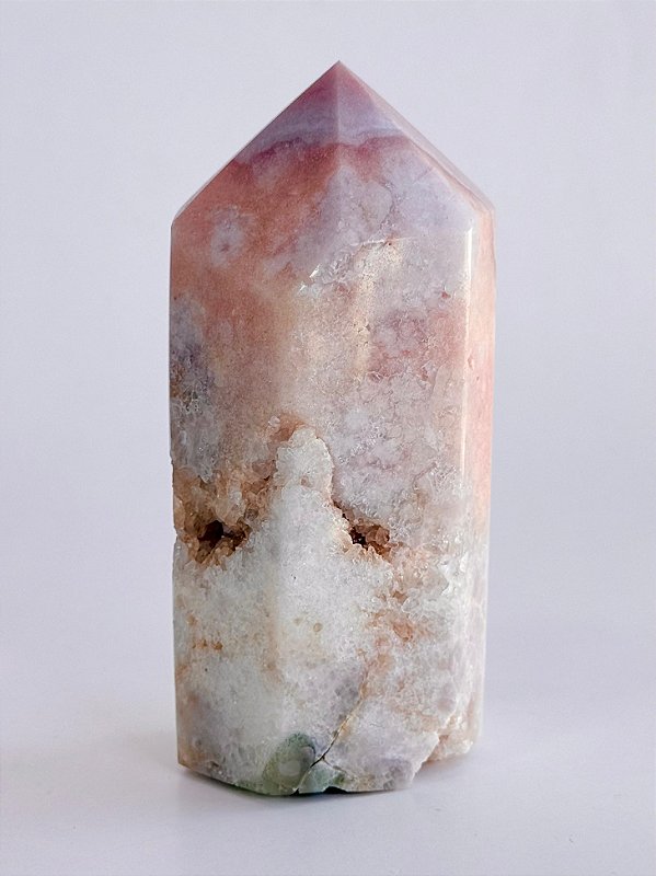 Ponta de Ametista Rosa - Peça Única - PAMTROSA01 730g - Transmutar Sentimentos, Cura do Coração