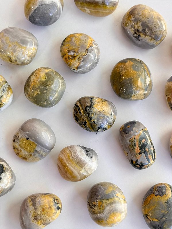 Jaspe Bumblebee - Superar Estagnação; Otimismo; Alegria e Entusiasmo