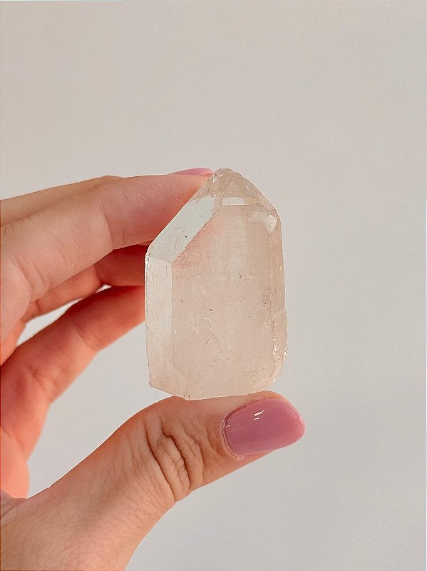 Ponta de Quartzo Cristal - Intensificador, Iluminação e Energização