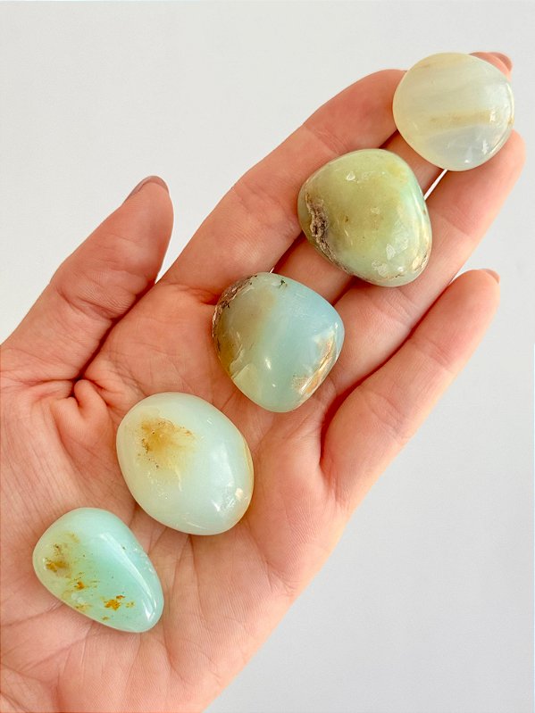 Opala Azul - Acolhimento Emocional, Alívio do Estresse, Confiança e Sensibilidade