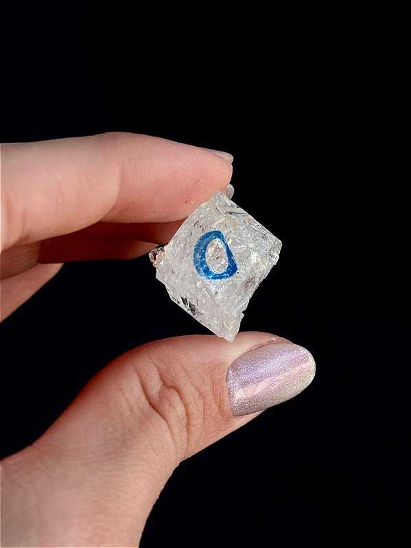 Quartzo Diamante Herkimer Enhydro 03 - 11g - Purifica, Potencializa e Transcende