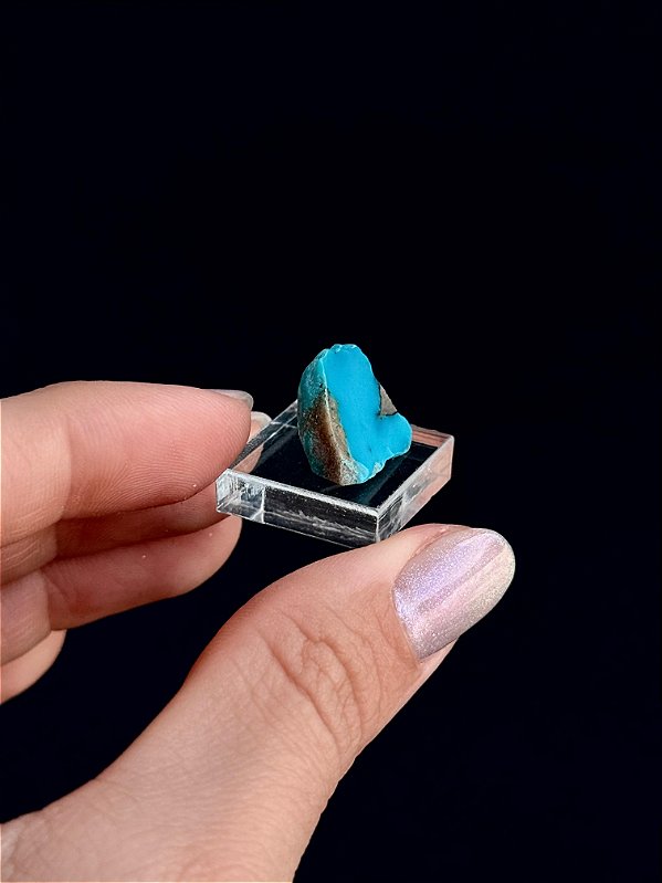 Chapa Turquesa na Base - Peça Única - CHTURQ03 3,97g