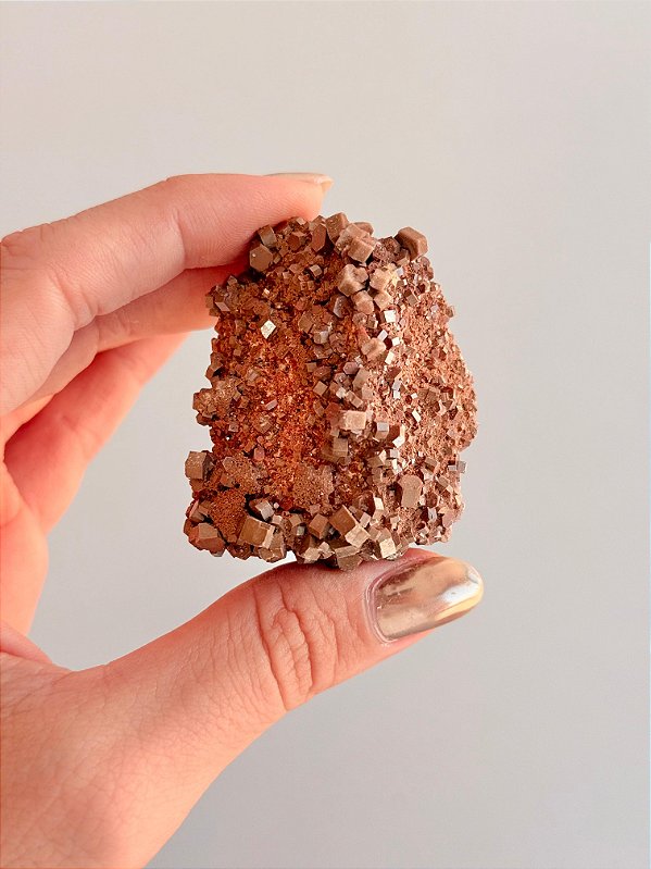 Vanadinita Bruta - Peça Única - VAN35 62g - "Pedra do Trabalho"; Transformar Sonhos em Ação