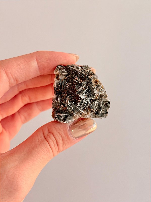 Vanadinita Bruta - Peça Única - VAN58 39g - "Pedra do Trabalho"; Transformar Sonhos em Ação