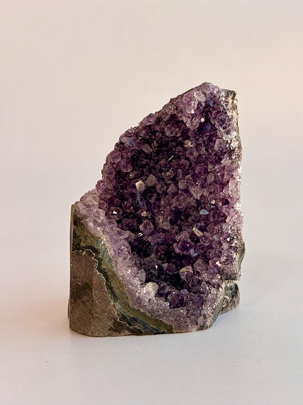 Drusa de Ametista Encantada - DAE86 356g - Eleva a Vibração; Intuição e Conexão