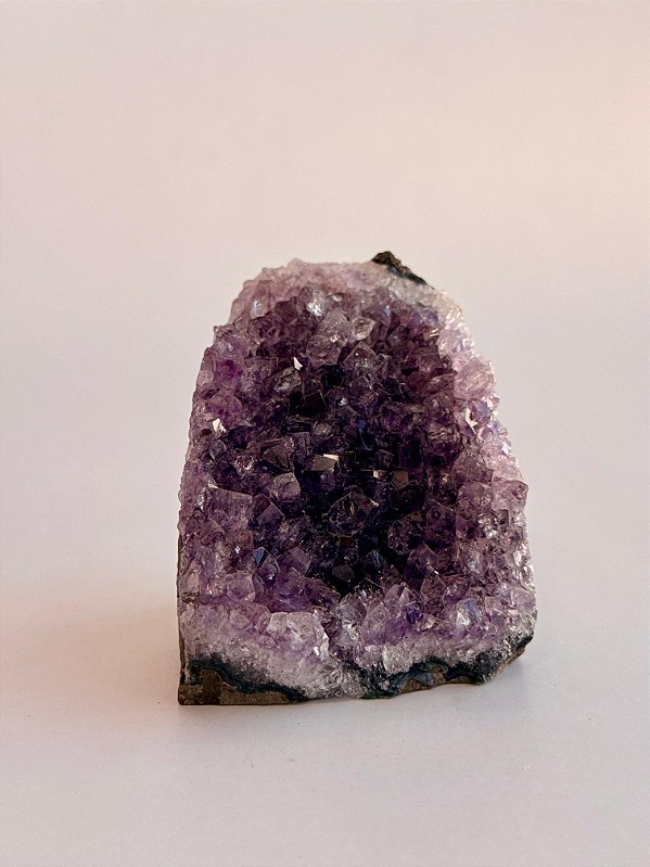 Drusa de Ametista Encantada - DAE88 278g - Eleva a Vibração; Intuição e Conexão