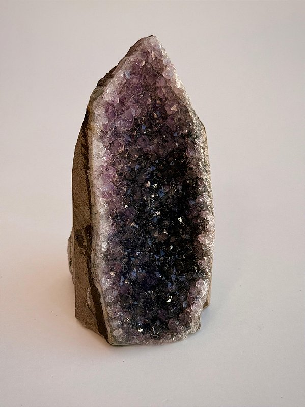 Drusa de Ametista Encantada - DAE99 204g - Eleva a Vibração; Intuição e Conexão