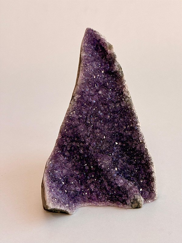 Drusa de Ametista Encantada - DAE101 414g - Eleva a Vibração; Intuição e Conexão