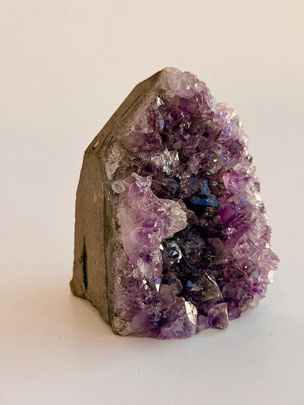 Drusa de Ametista Encantada - DAE106 329g - Eleva a Vibração; Intuição e Conexão