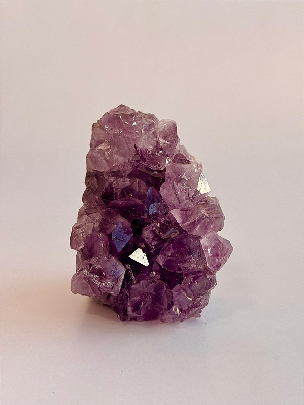 Drusa de Ametista Encantada - DAE112 346g - Eleva a Vibração; Intuição e Conexão