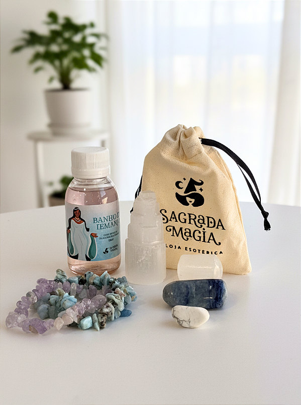Combo Ansiedade - Pulseiras; Banho; Torre; Cristais para insônia