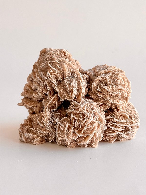 Rosa do Deserto - Base Serrada - BRD03 430g - Peça Única - Clareza Mental, Calma e Concentração