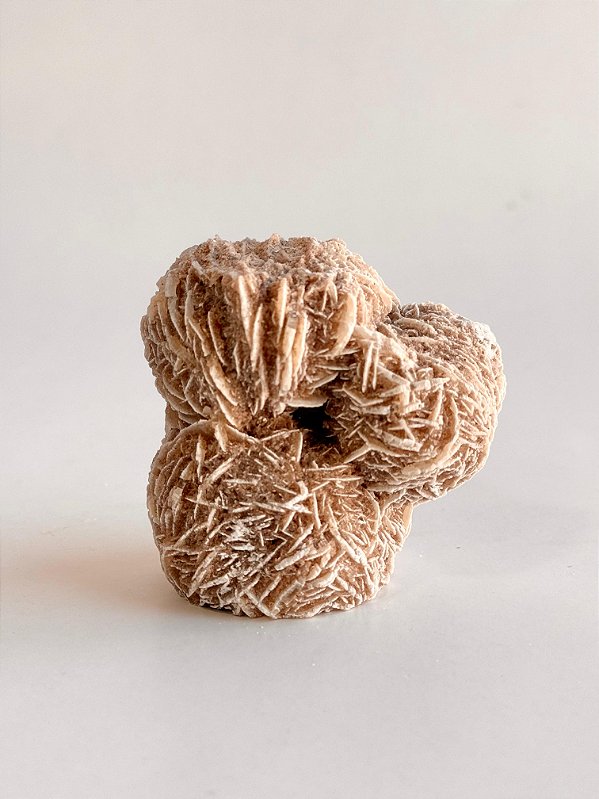 Rosa do Deserto - Base Serrada - BRD06 424g - Peça Única - Clareza Mental, Calma e Concentração