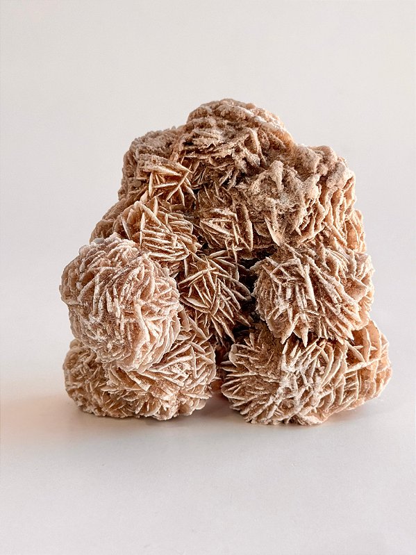 Rosa do Deserto - Base Serrada - BRD08 420g - Peça Única - Clareza Mental, Calma e Concentração