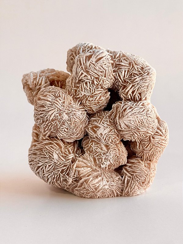 Rosa do Deserto - Base Serrada - BRD10 564g - Peça Única - Clareza Mental, Calma e Concentração