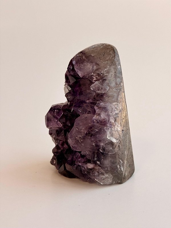 Drusa de Ametista Encantada - DAE113 214g - Eleva a Vibração; Intuição e Conexão