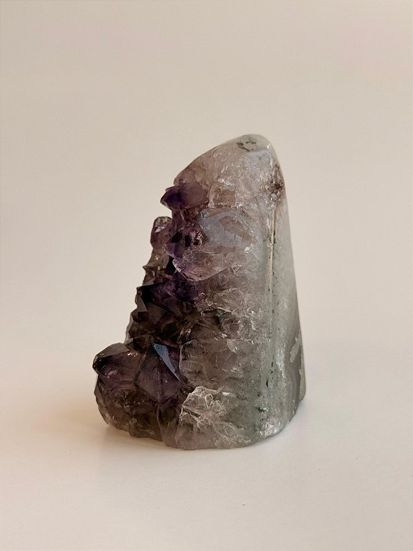 Drusa de Ametista Encantada - DAE123 202g - Eleva a Vibração; Intuição e Conexão