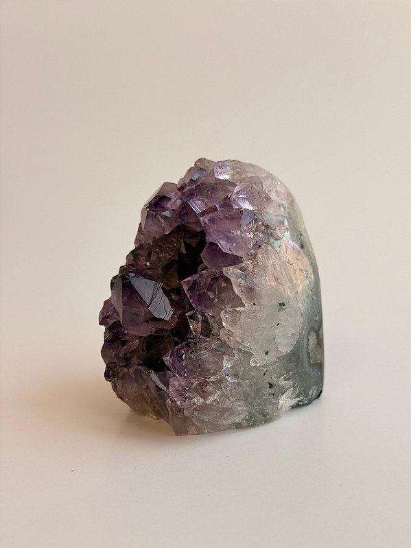 Drusa de Ametista Encantada - DAE135 194g - Eleva a Vibração; Intuição e Conexão