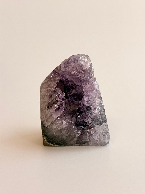 Drusa de Ametista Encantada - DAE149 196g - Eleva a Vibração; Intuição e Conexão