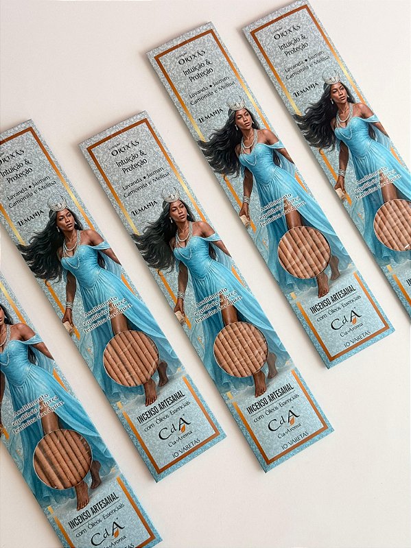 Incenso Natural Cia de Aroma Orixás - Iemanjá