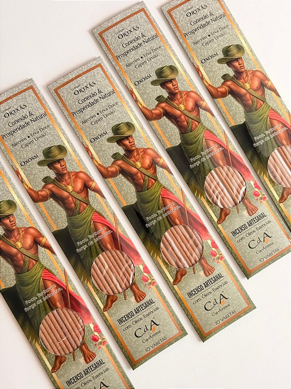 Incenso Natural Cia de Aroma Orixás - Oxóssi