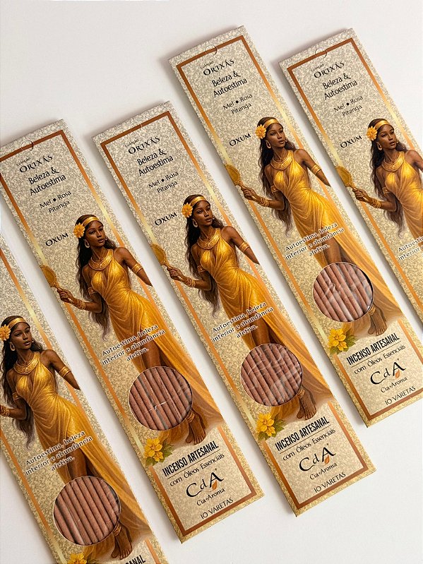 Incenso Natural Cia de Aroma Orixás - Oxum