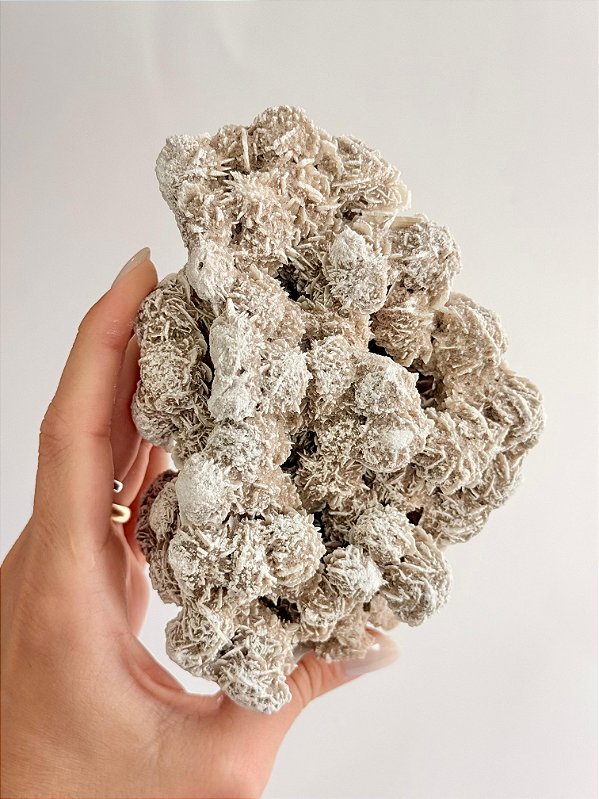 Rosa do Deserto - Base Serrada - BRD26 594g - Transforma o Ambiente, Organiza Ideias, Dissolve o Estresse, Entender Intuição, Concentração