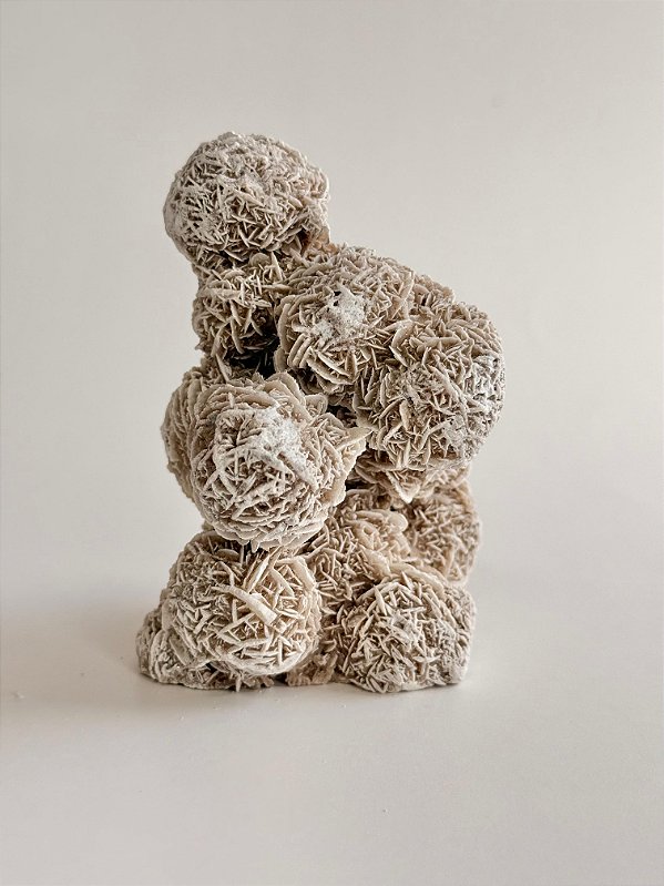 Rosa do Deserto - Base Serrada - BRD25 309g - Transforma o Ambiente, Organiza Ideias, Dissolve o Estresse, Entender Intuição, Concentração